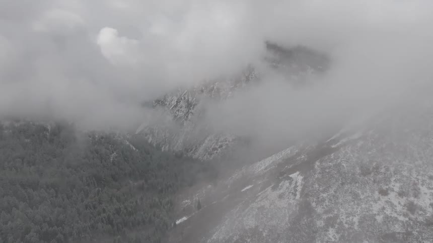 Clouds and Mountains