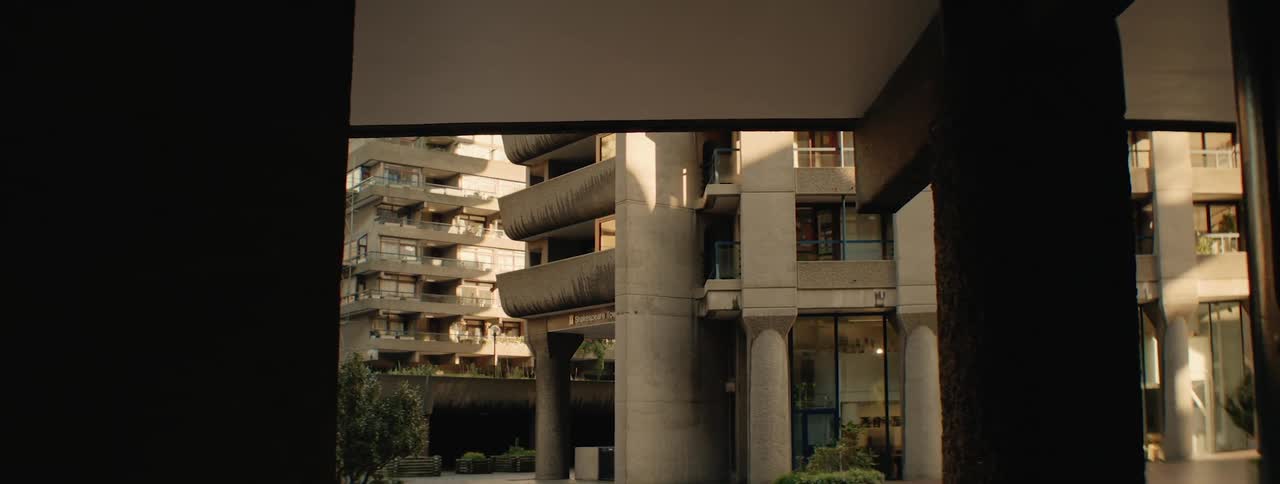 Residential buildings in a metropolis