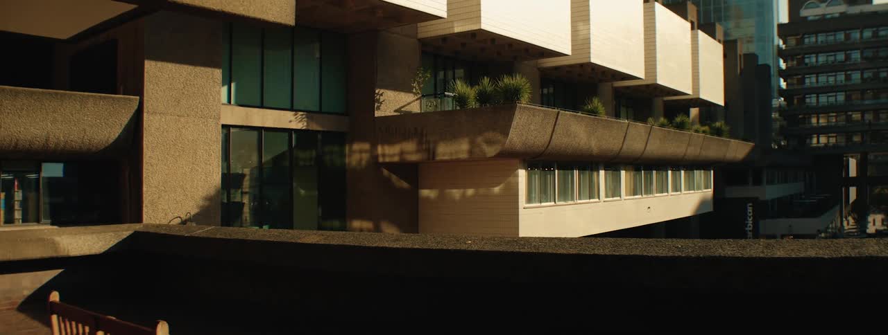 Buildings with modern architecture in a metropolis