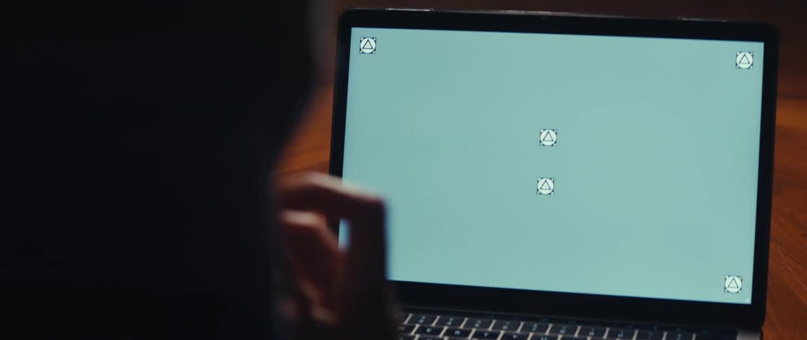 Person typing on a laptop