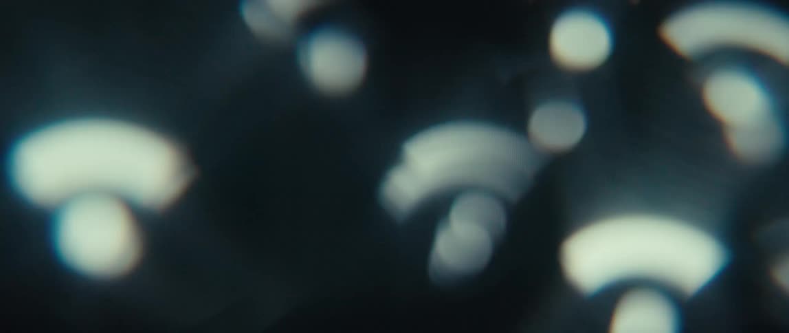 A clip of a blinking icon