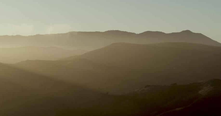 Mount Tam in the sunset
