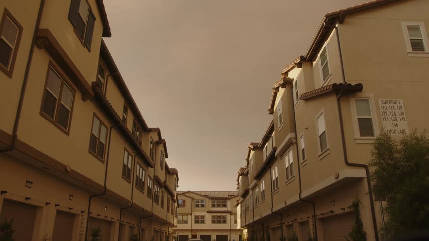 A street in the suburbs