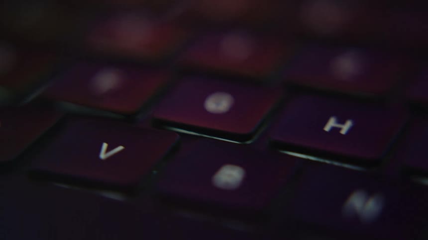 Laptop Keyboard with dynamic movement