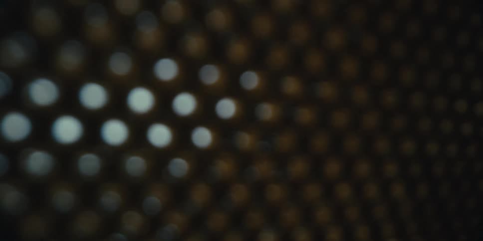 A clip of a blinking light