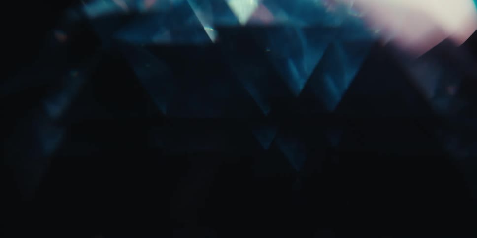 Light reflects on the crystal and creates glare