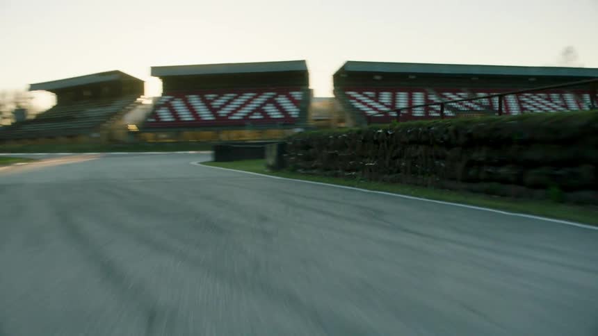 A revealing clip of a racetrack