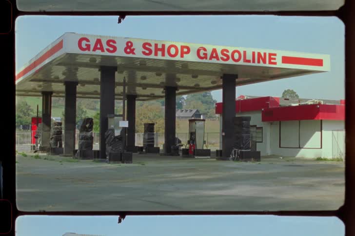 Gas station closed