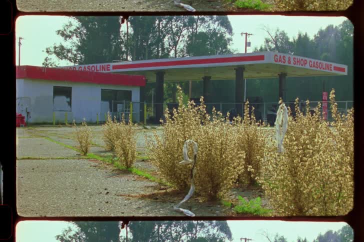 Abandoned gas station