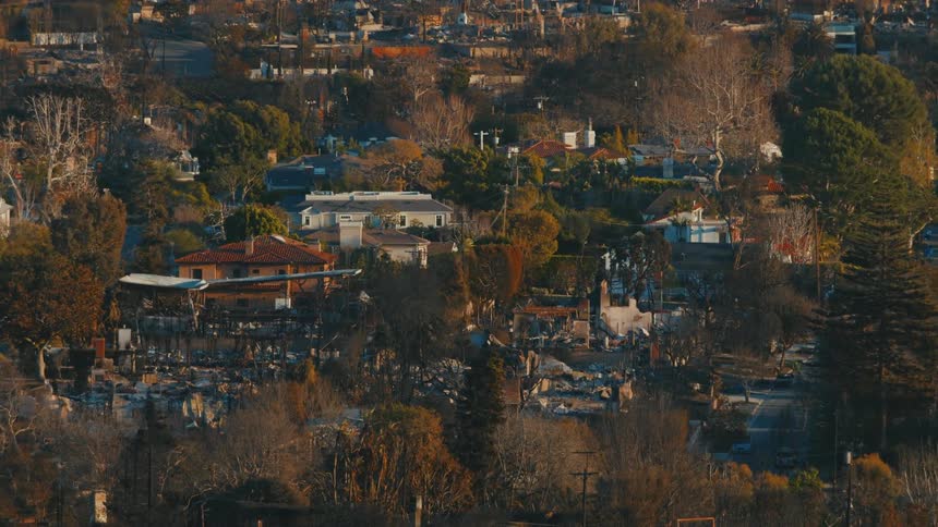 A clip of a community during autumn
