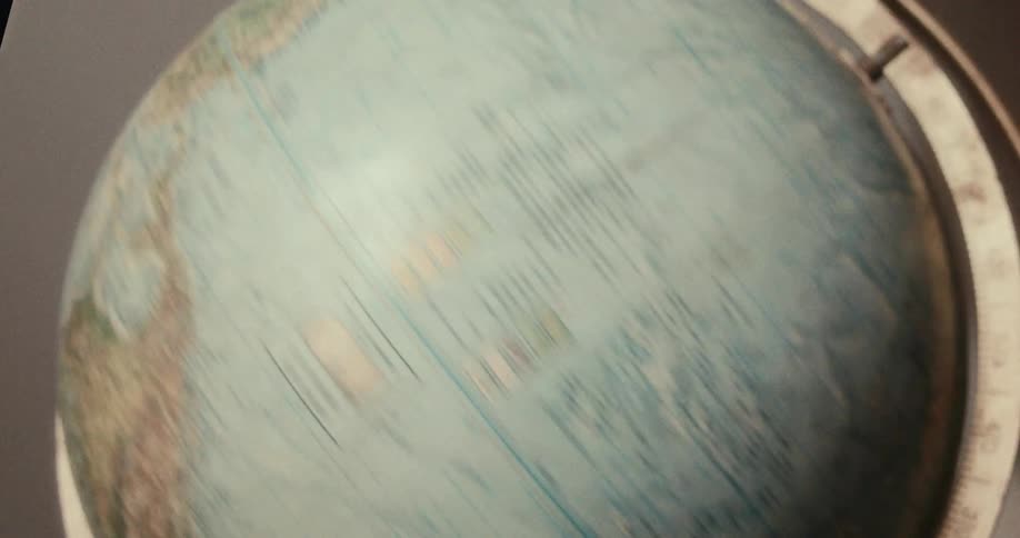 A clip of a rotating atlas