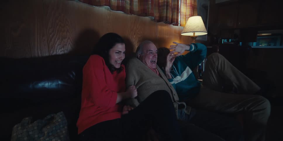 People are frightened at what they see on the television