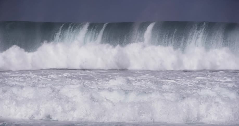 Large waves crash ahead