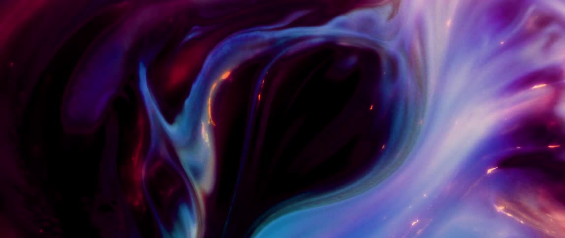 Texture of a dense purple liquid in abstract motion
