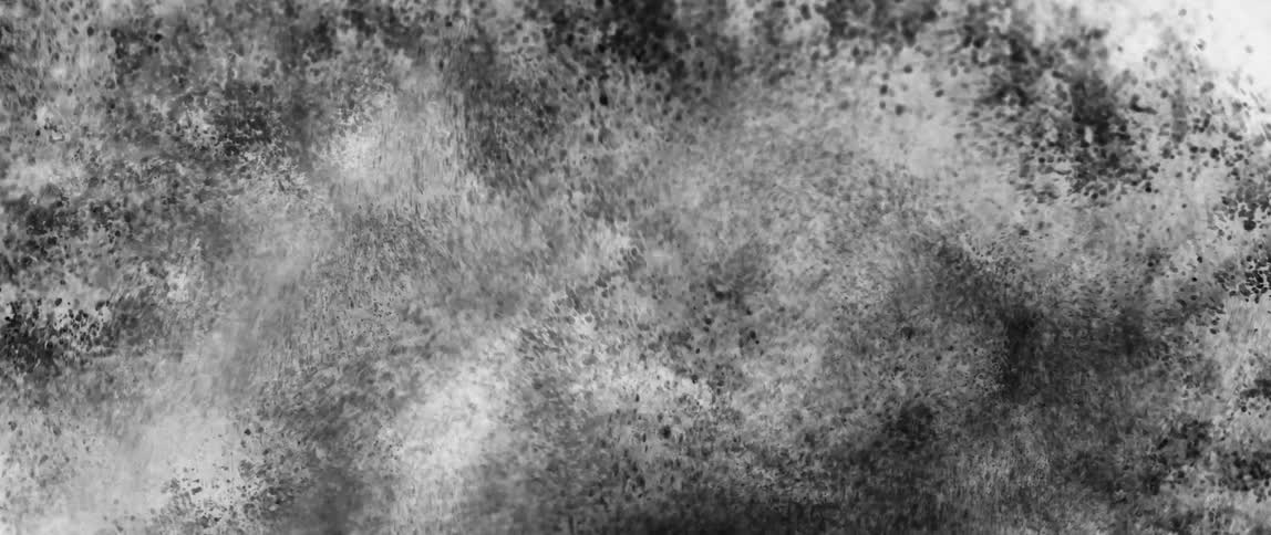 The dirt vibrates and moves around