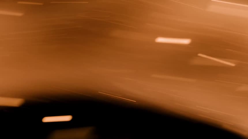 Extreme close up on fire flames
