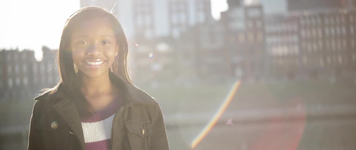 A person smiling