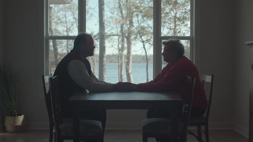 A footage of people sharing a conversation