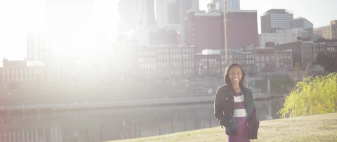 A person posing for a picture