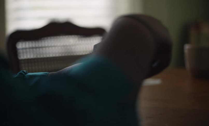 Closeup on the cards of a person who is playing