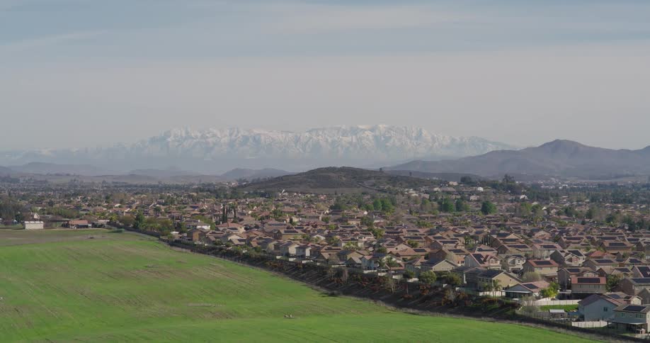 A suburban neighborhood