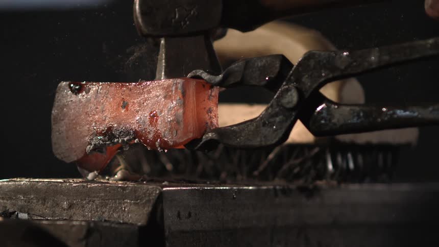 Wrought and forged iron