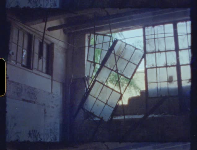 A footage of an abandoned house