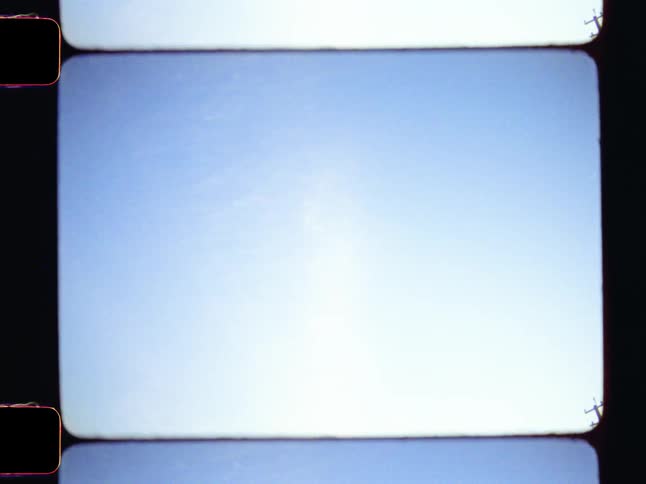 A clear blue sky