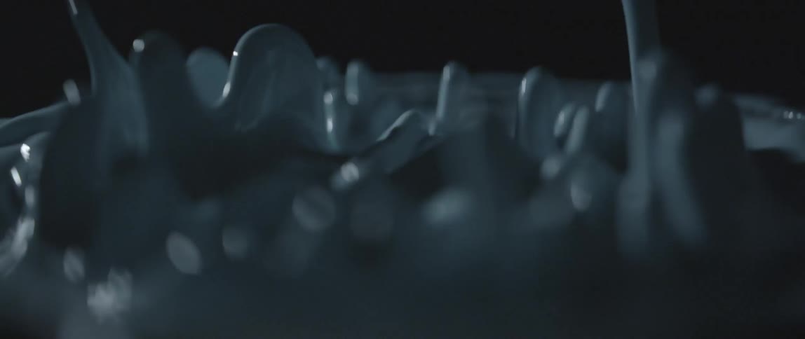 Paint bubbles in a paint can