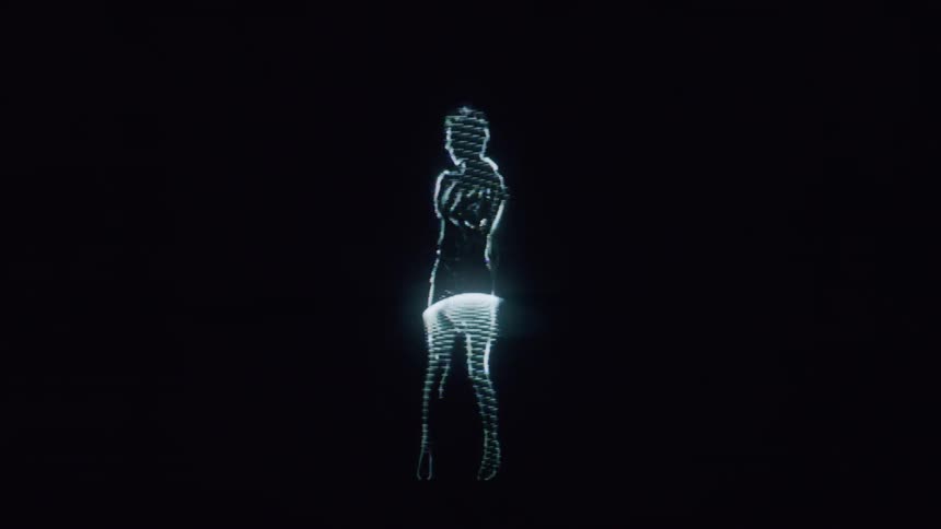 Woman dancing alone