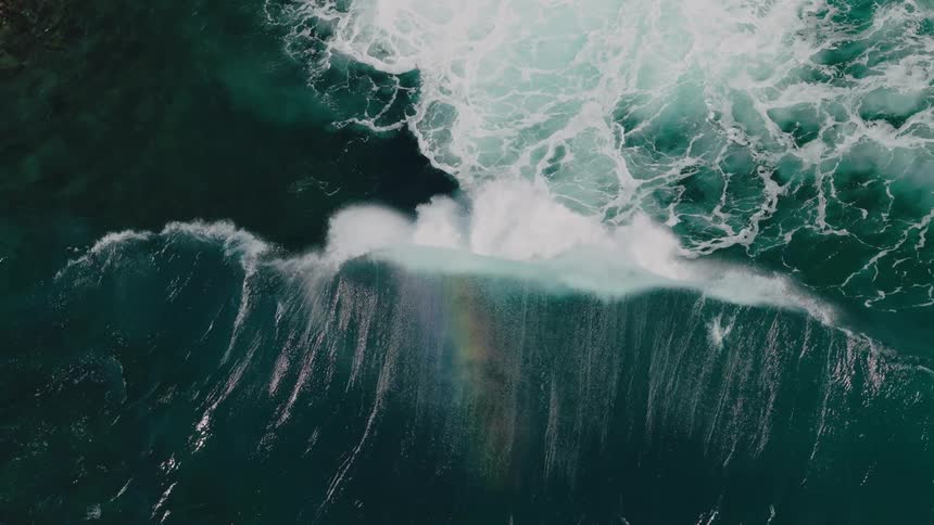 Wave of an ocean