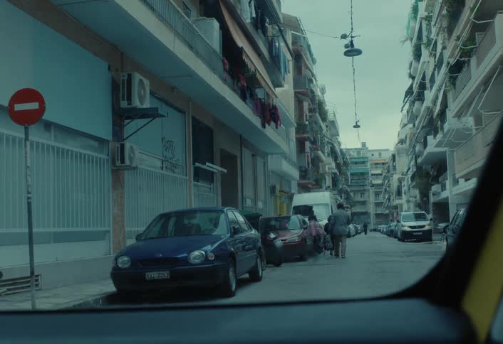 A footage of a neighborhood