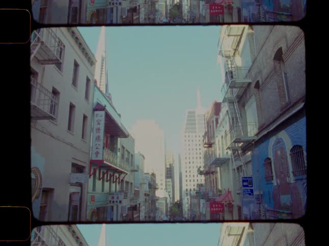 Panorama of an urban city view during the day