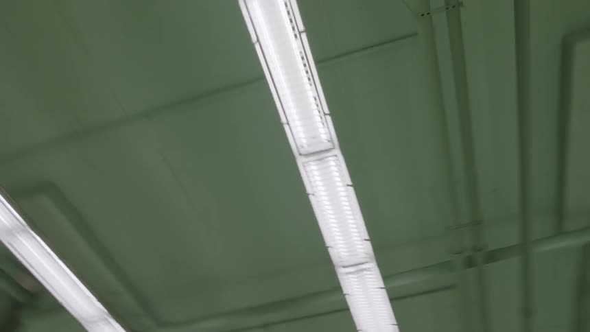 Ceiling of a grocery store