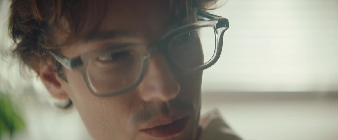Portrait of a man with glasses