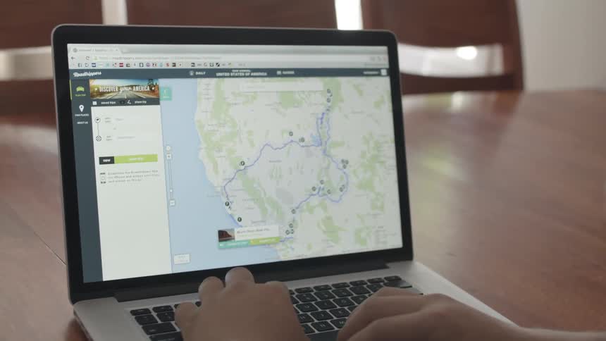 A person looking at a map