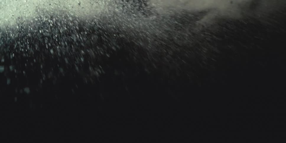 Drops of a liquid substance begin to fall