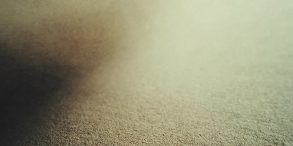 Abstract closeup on a mass of sand