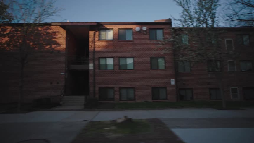 Condominium complexes in an urban area