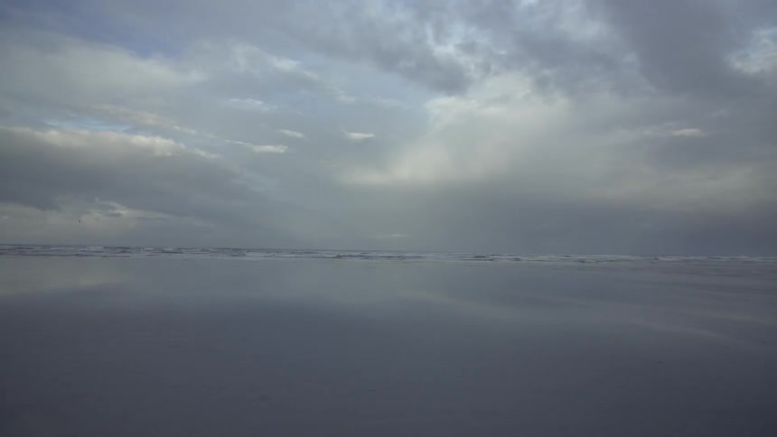 Clouds over the water