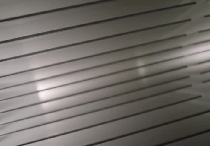Interior closeup of a hardware system