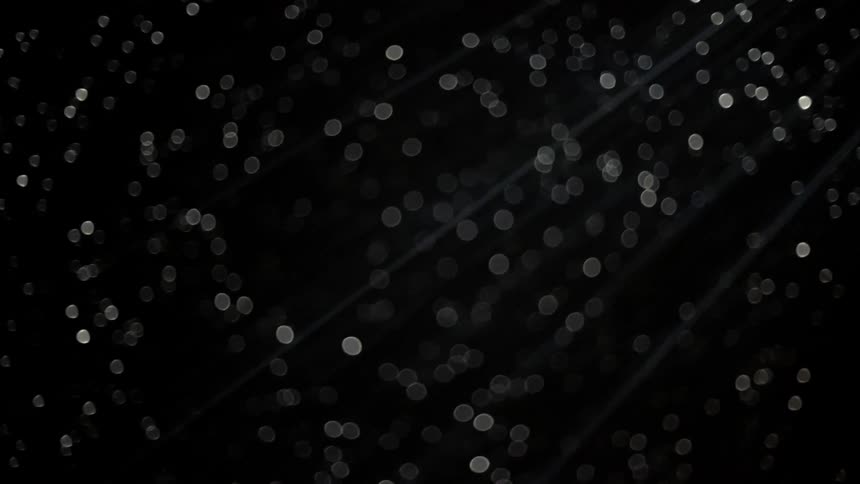 Twinkling lights in the dark
