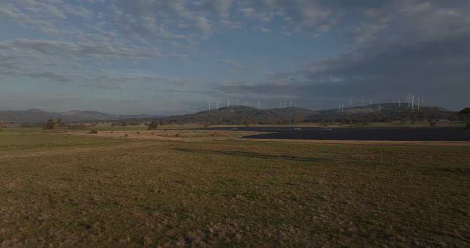 Revealing Solar fields & wind Farm