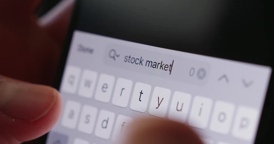 A person texts on their phone