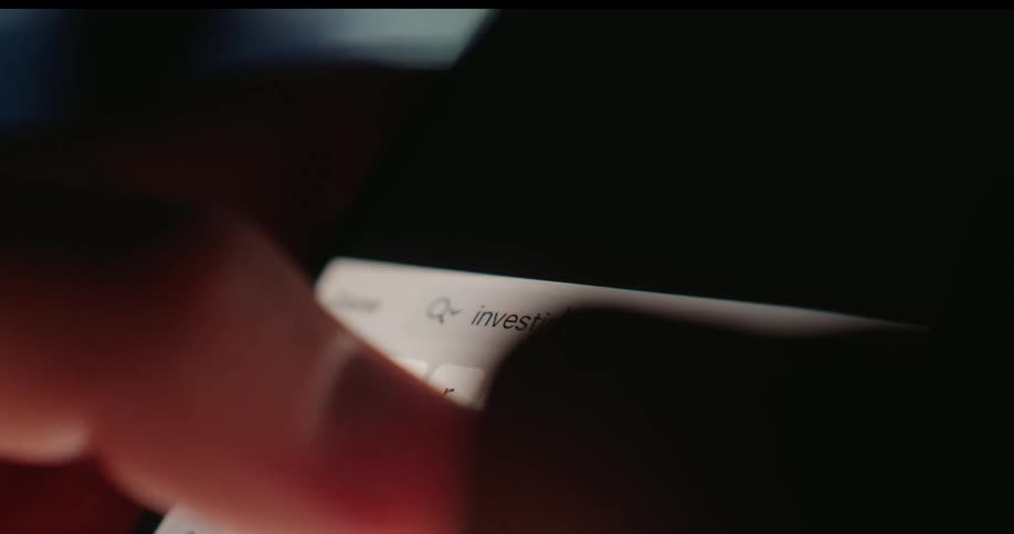 A person texts on their phone