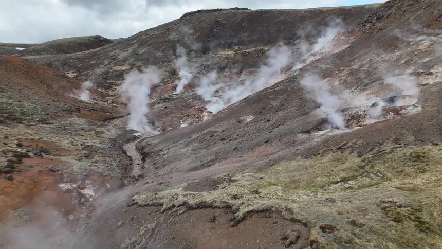 A large barren landscape