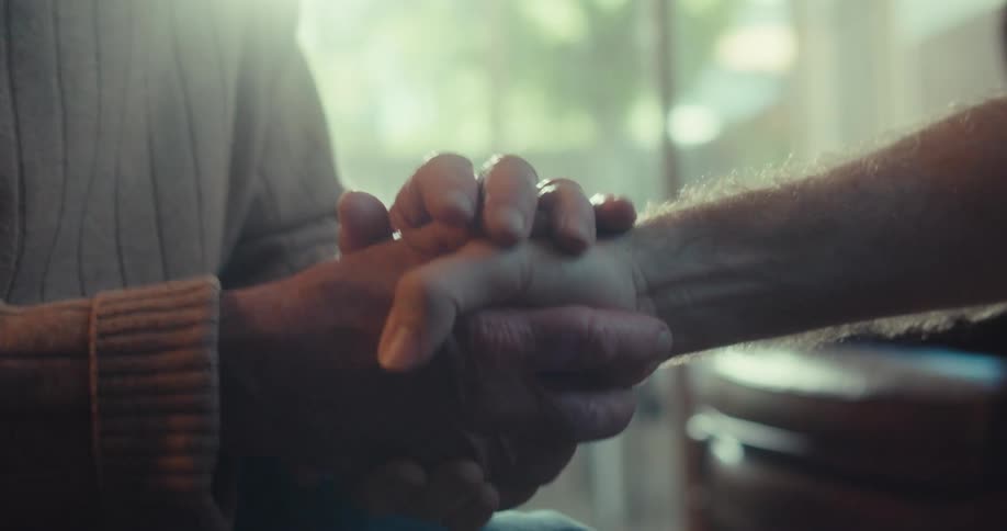 Two men shaking hands