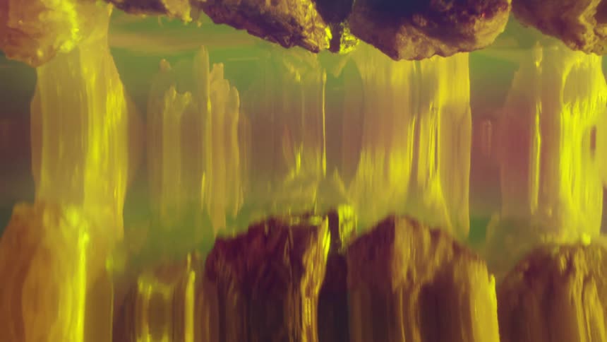 Weird textures are morphed