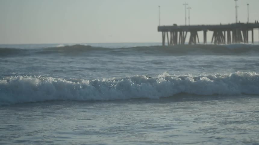 A person surfing in the ocean