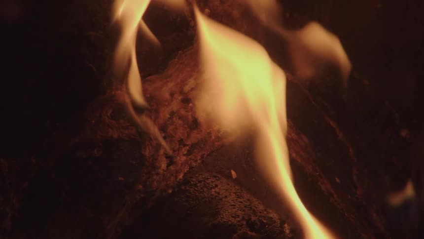 The meat is burned black